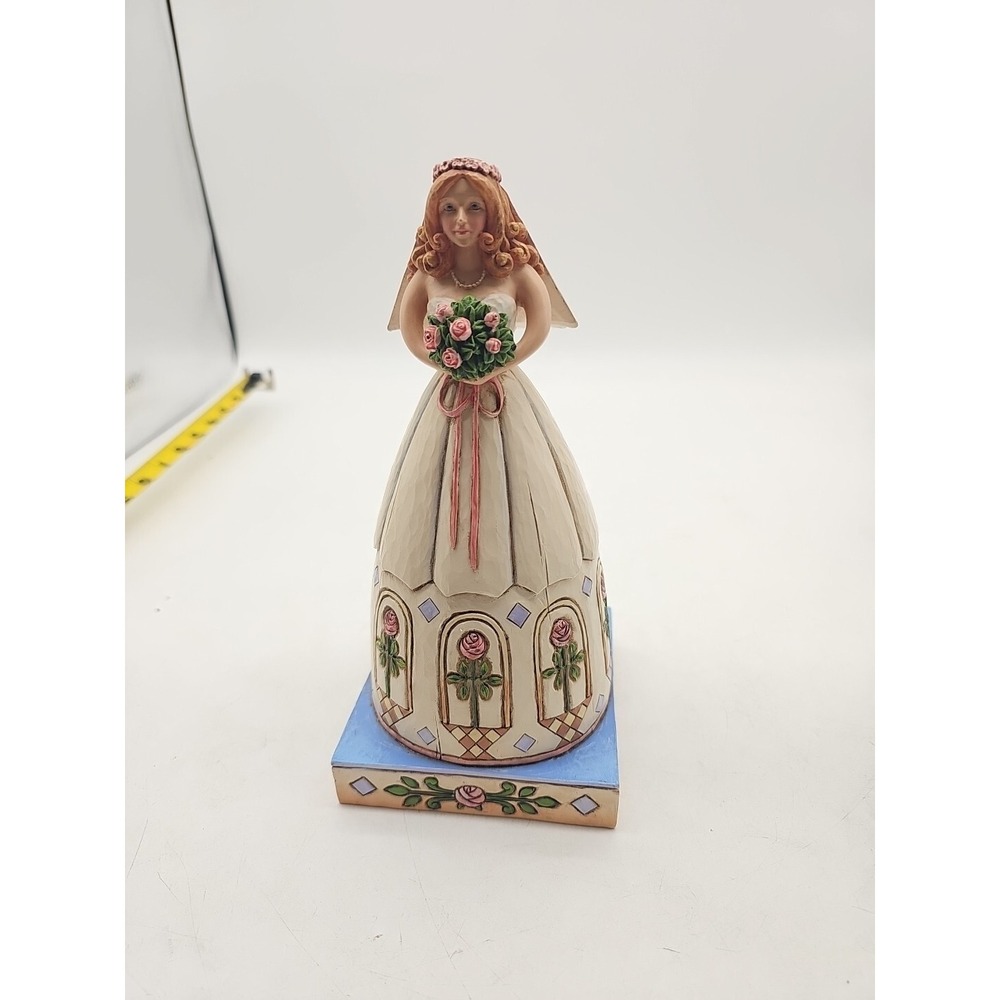 Jim Shore Heartwood Creek  "From This Day Forward" Enesco 4007235 Bride Figurine